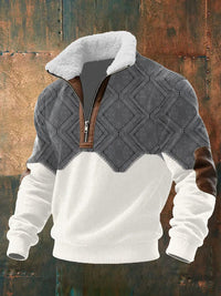 Grayson | Raised Collar Knit Sweater