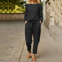 Sylvie | Completo casual alla moda con camicetta elegante e pantaloni