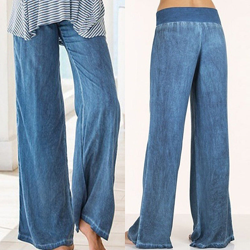 Aloura | Legere Hose mit weitem Bein