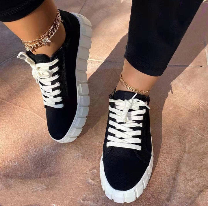 Seravia | Women's Stylish Orthopedic Plateau Shoes