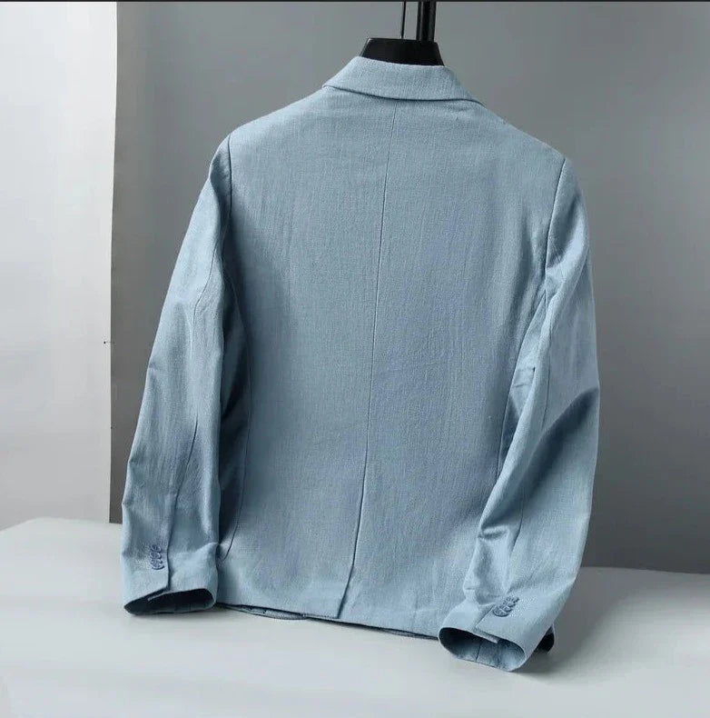 Alex | Blazer elegante in lino dallo stile intramontabile