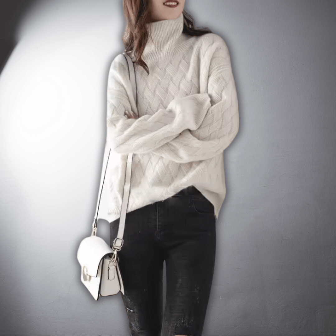 Isolde | Lässiger, übergroßer Damenpullover