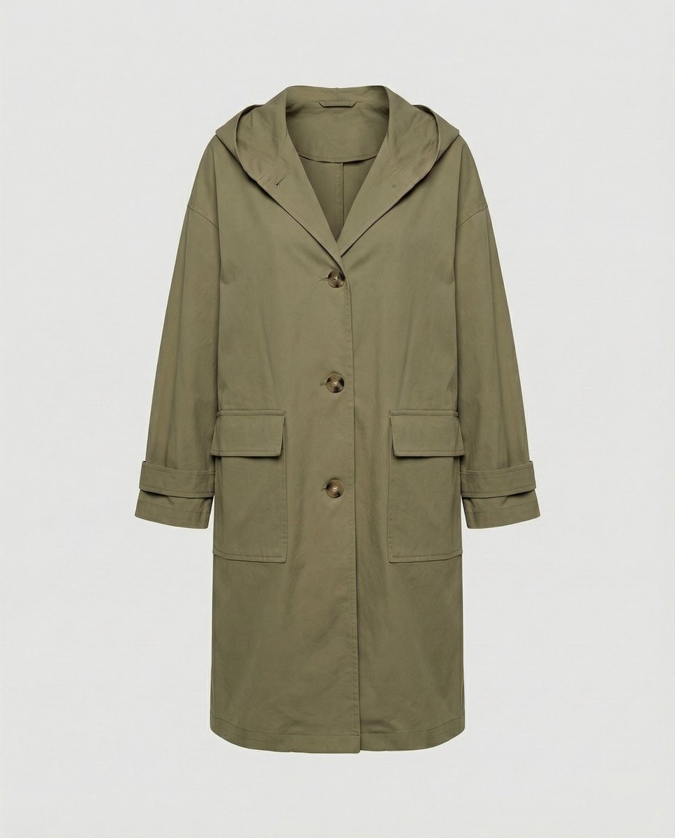 Freya | Women's Timeless Waterproof Hooded Trench Coat