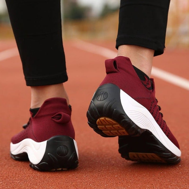 Elantra | Women's Stylish Cushioned Orthopedic Platform Sneakers
