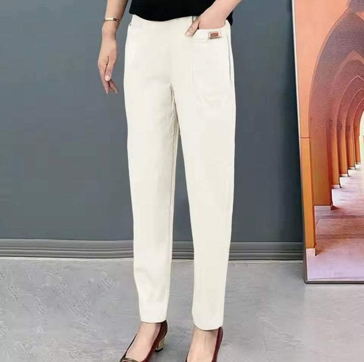 Kelley | Casual Cotton Pants – Relaxed Style for Everyday Wear