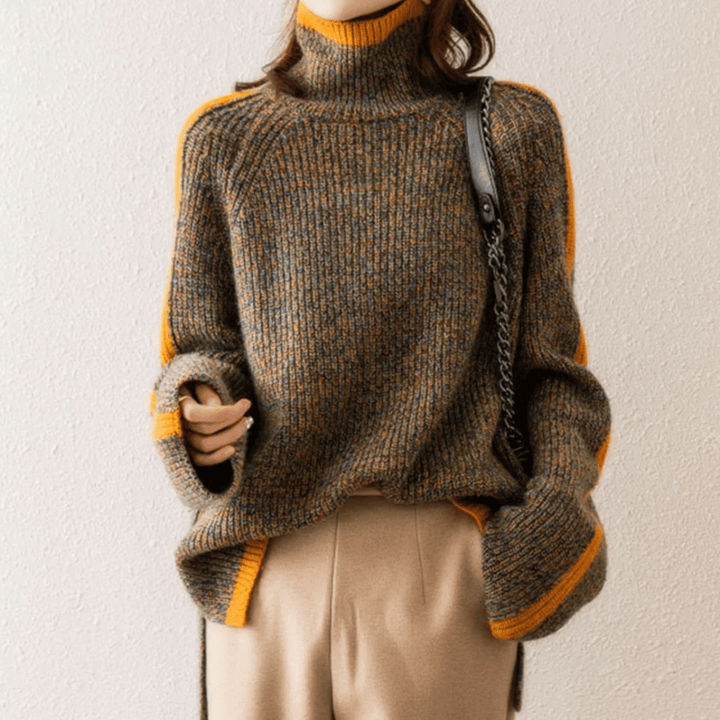 Ravenlyn | Knit Turtleneck Sweater – Luxurious Comfort for Women