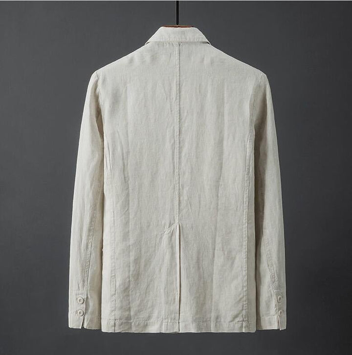 Julian | Blazer in lino dalla vestibilità morbida e dallo stile intramontabile