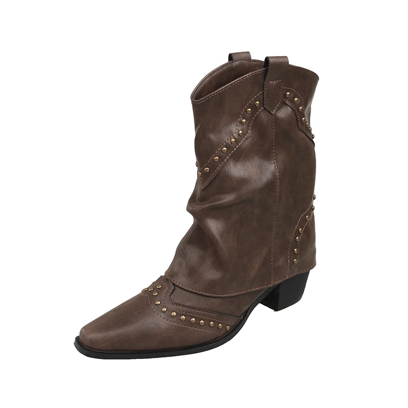 Dakota | Studded Western Cowboy Boots