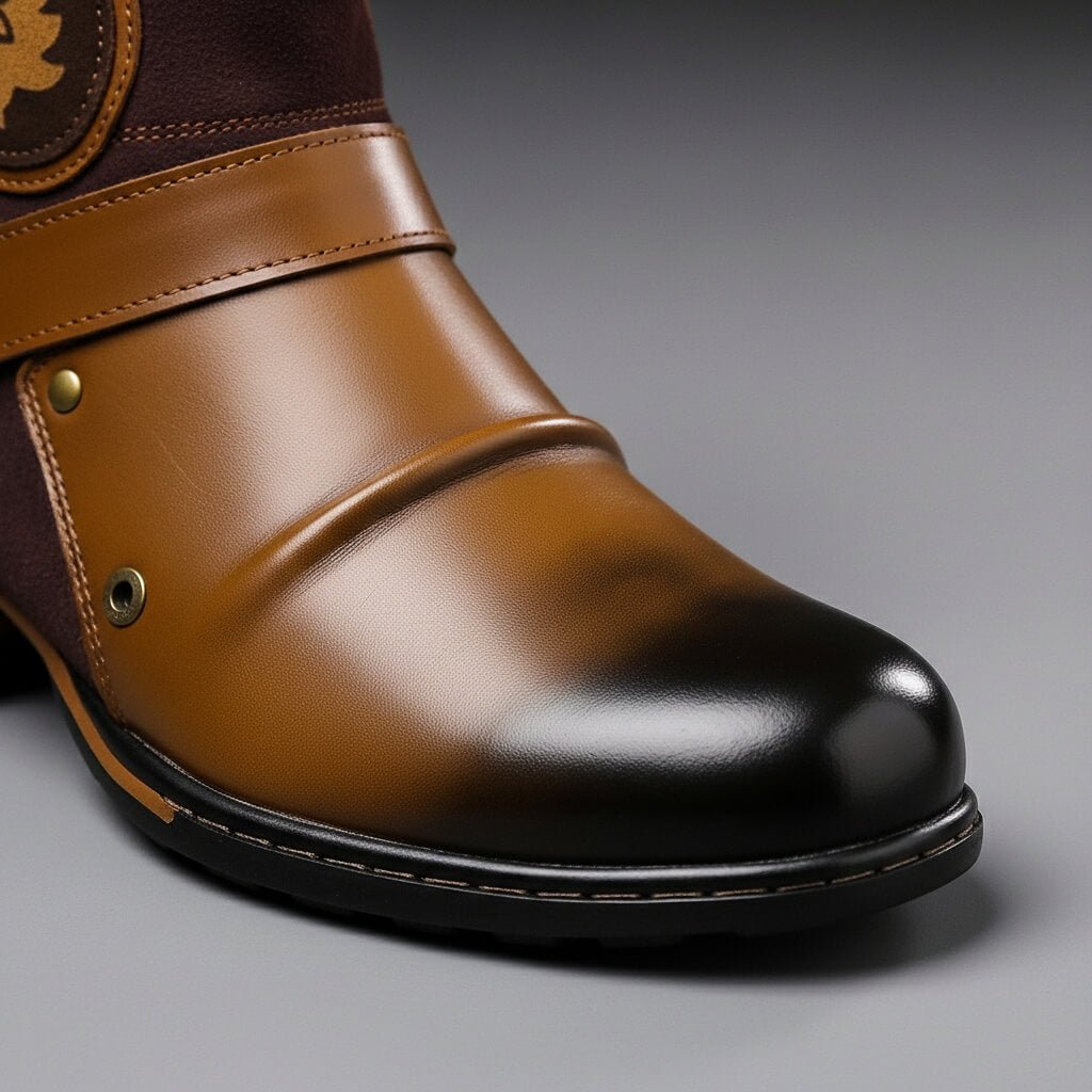 Grayson | Stivali in pelle stile vintage