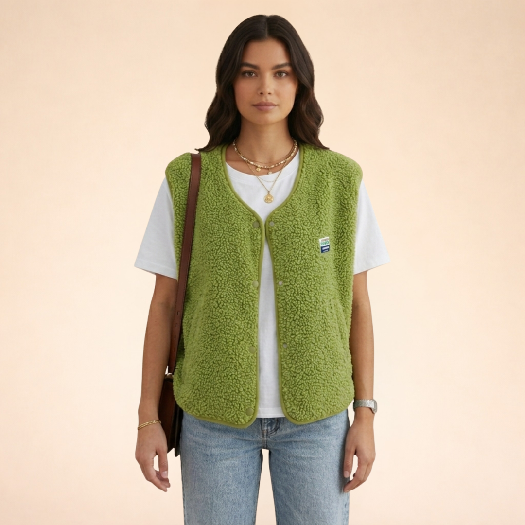 Olivia | Elegant and comfortable fleece vest