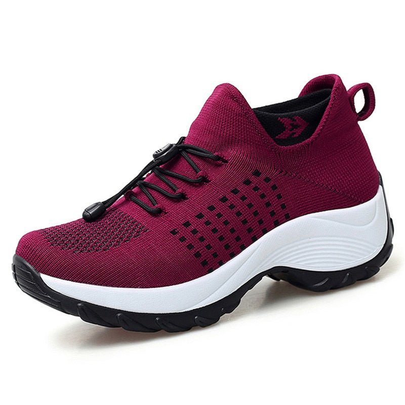Elantra | Women's Stylish Cushioned Orthopedic Platform Sneakers