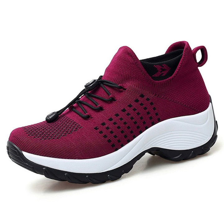 Elantra | Women's Stylish Cushioned Orthopedic Platform Sneakers