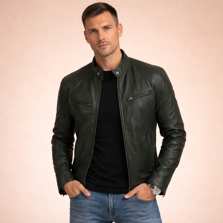 William | Comfortable & Timeless Leather Jacket