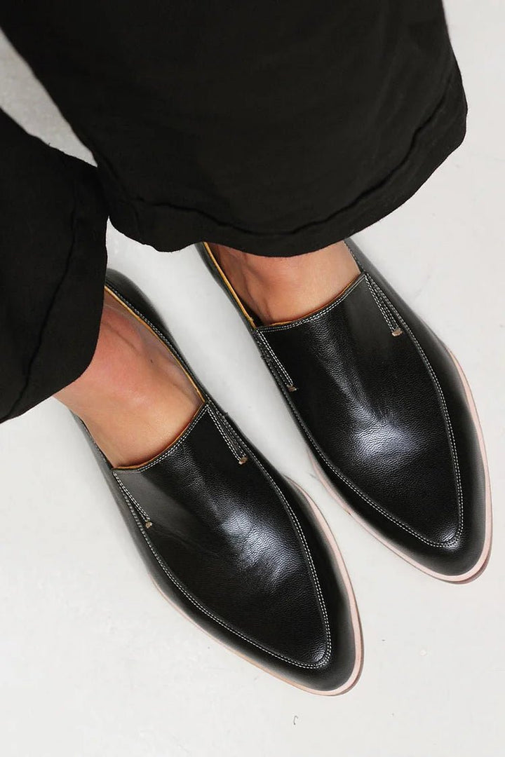 Seraphina | Minimalistische Damen-Loafer aus Leder zum Hineinschlüpfen