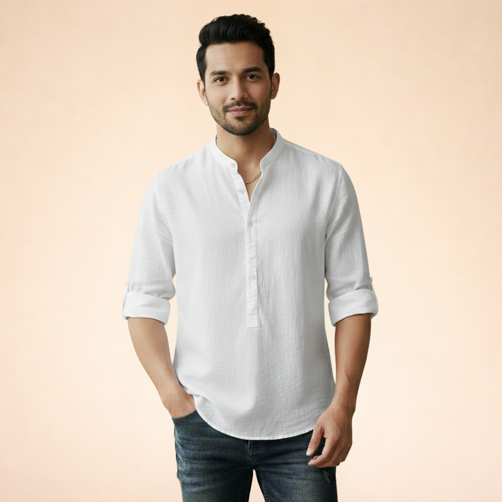 Jeremy | Comfortable & Versatile Long Sleeve Shirt