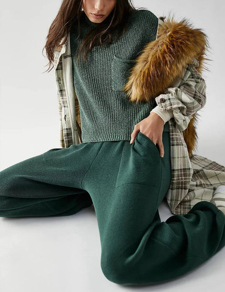 Drunelle | Stylish Warm-Fitted Cardigan