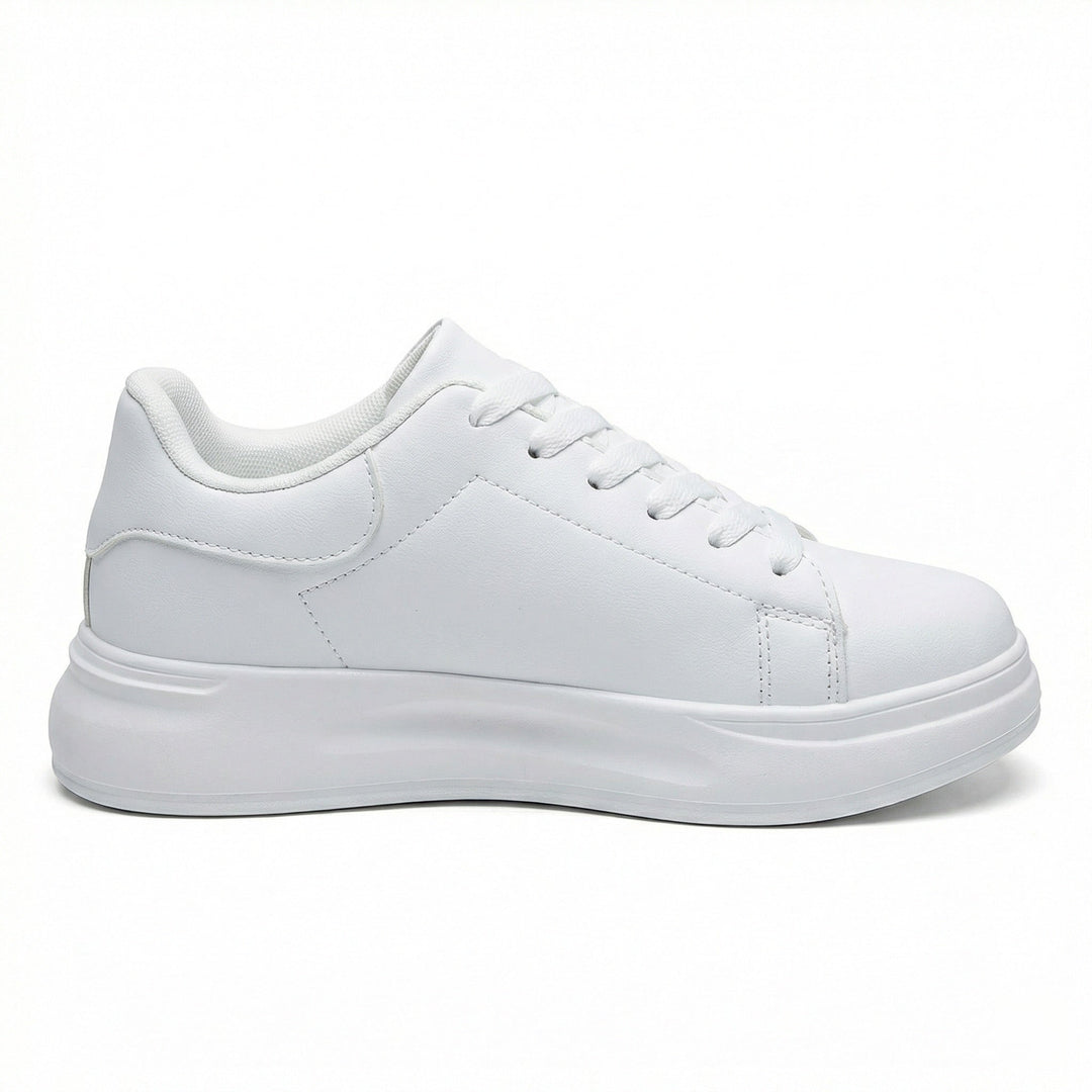 Aurelia | Sneakers ortopediche bianche con lacci e di sostegno da donna