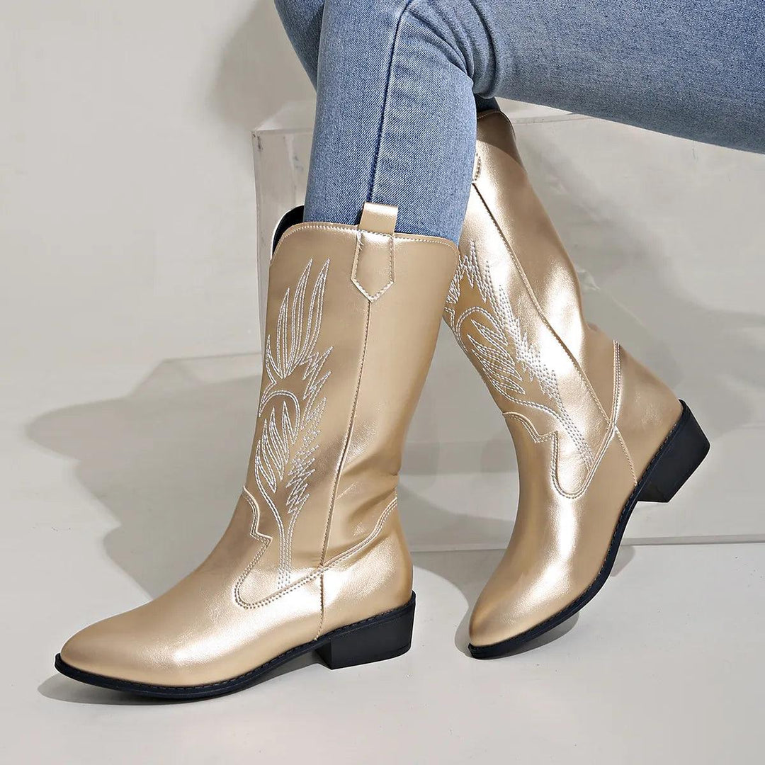 Leah | Classic Western Cowboy Boots for Women