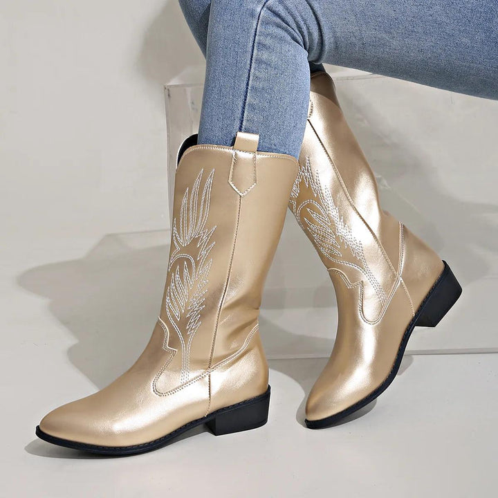 Leah | Classic Western Cowboy Boots for Women