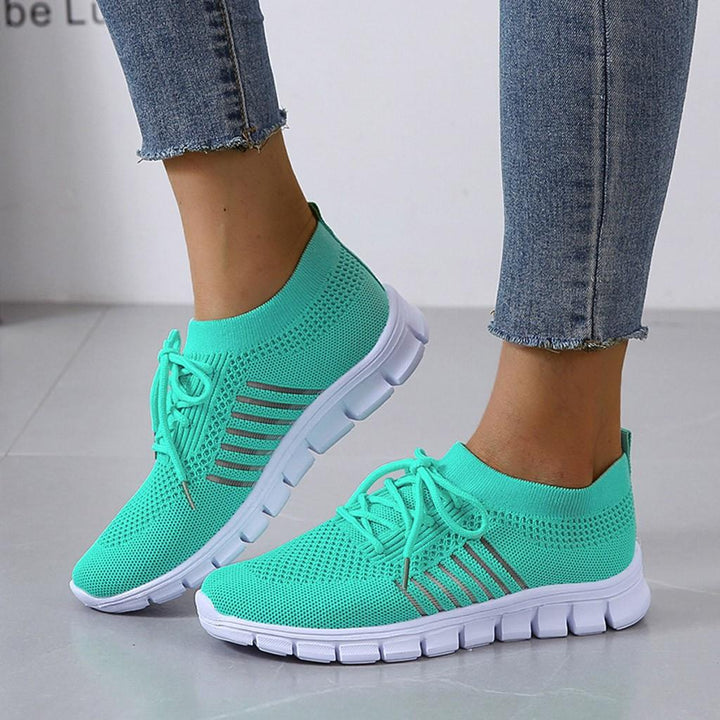 Aurelia | Sportliche orthopädische Freizeitsneaker aus Flyknit für Damen