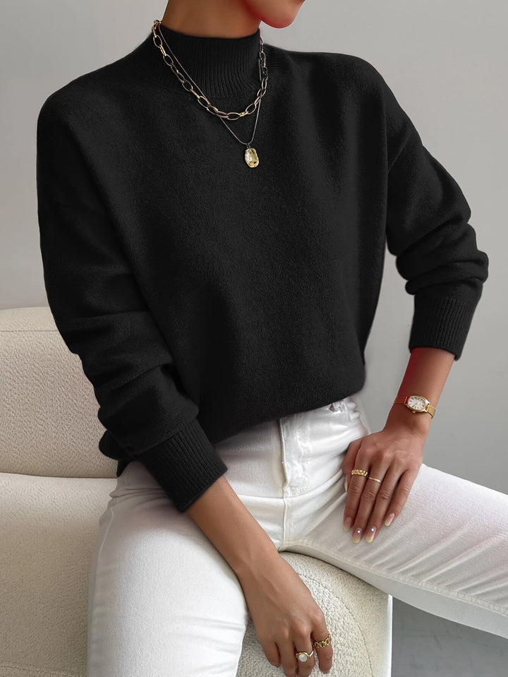 Aurelia | Classic Turtleneck Knit Sweater