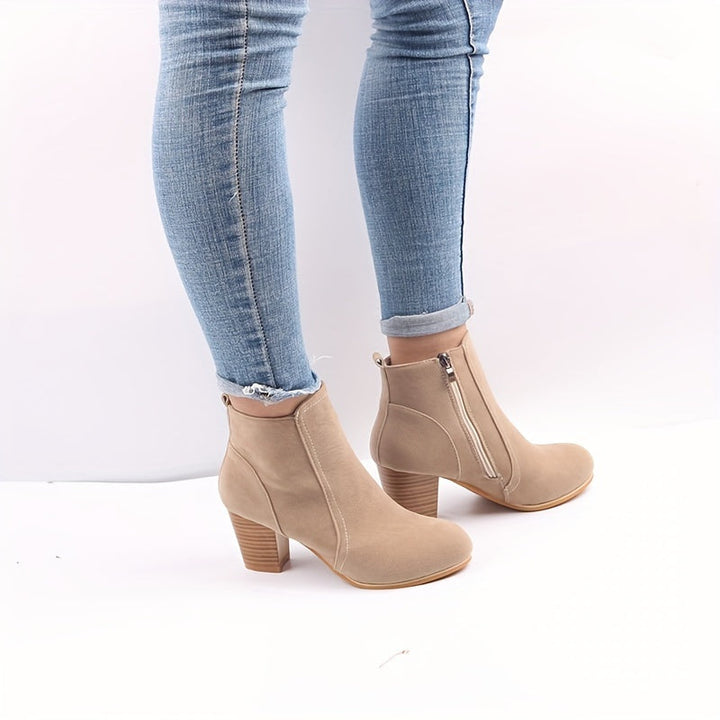 Kezia | Stilvolle Ankle Boots für Damen mit Blockabsatz