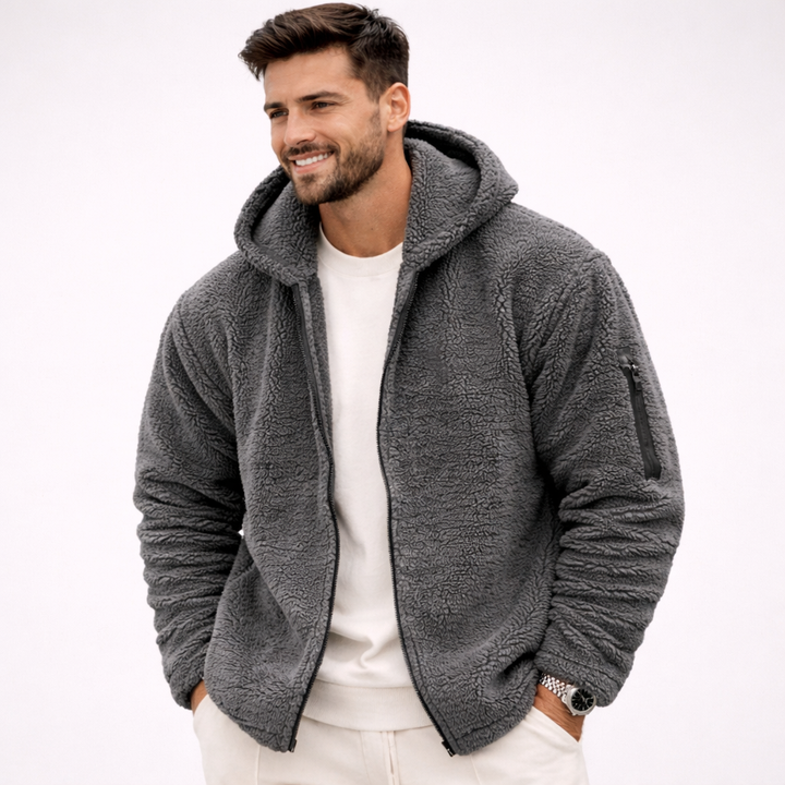 Marcus | Warm and Sporty Men's Hooded Winter Jacket