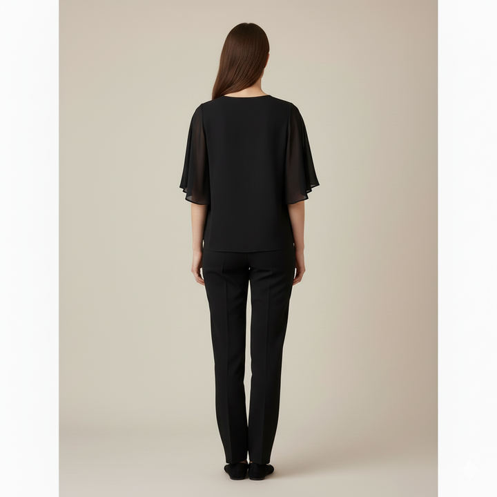 Amelia | Elegant Women’s V-Neck Top
