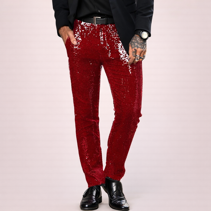 Joseph | Comfortable & Stylish Sequin Trousers