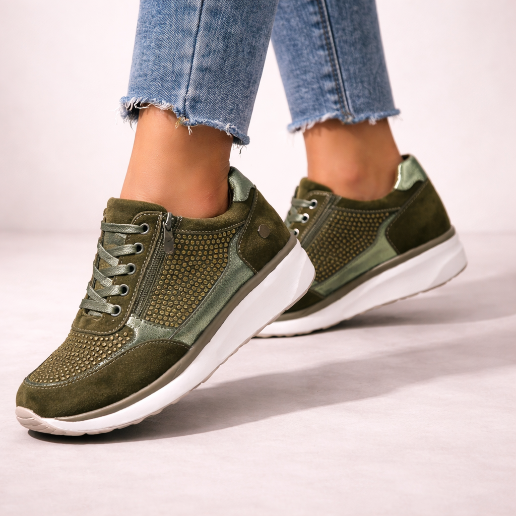 Amelia | Comfortable & Breathable Slip-On Sneakers
