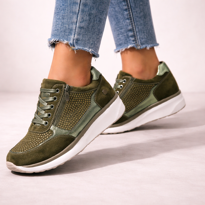 Amelia | Comfortable & Breathable Slip-On Sneakers