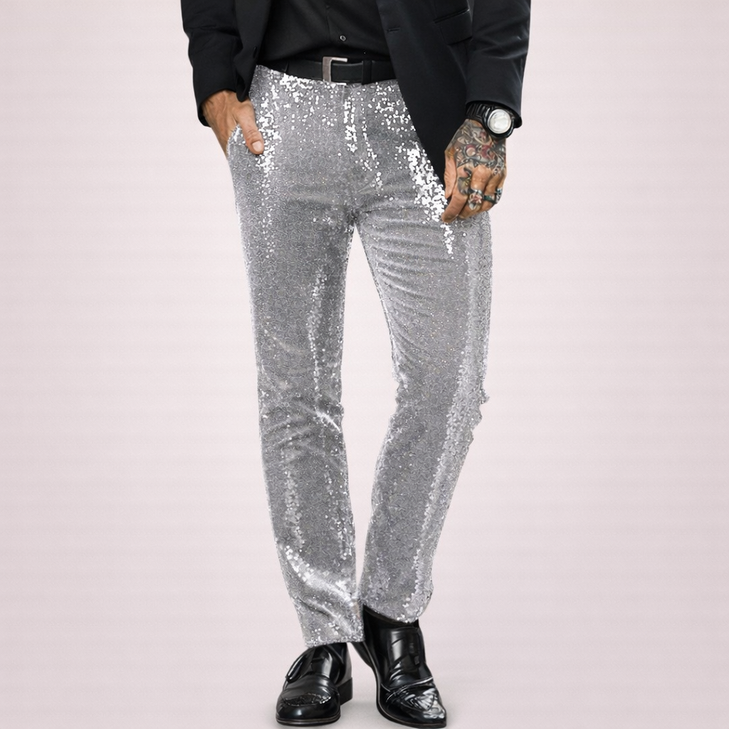 Joseph | Comfortable & Stylish Sequin Trousers