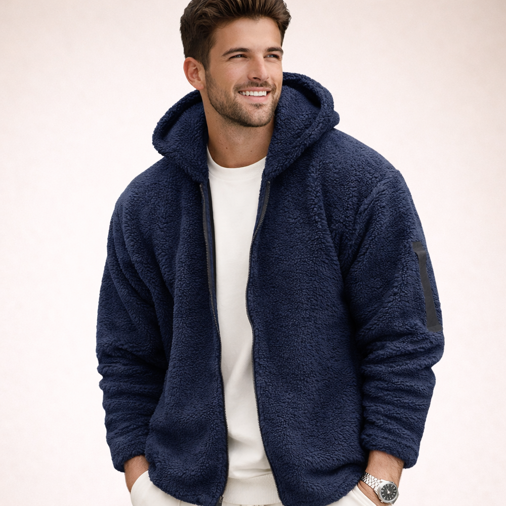 Marcus | Warm and Sporty Men's Hooded Winter Jacket