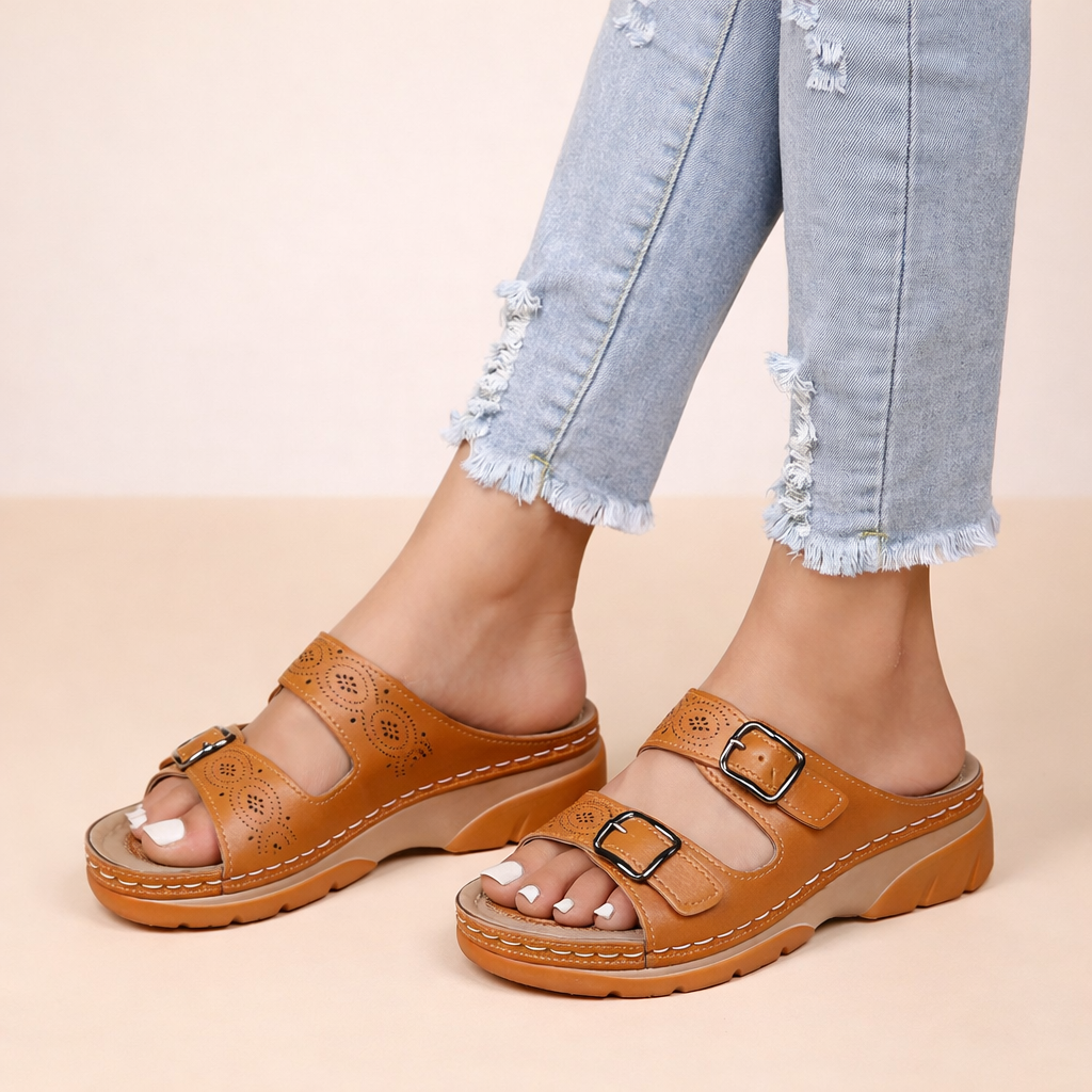 Isabelle | Breathable & Supportive Casual Sandals