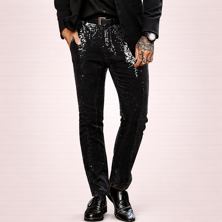 Joseph | Comfortable & Stylish Sequin Trousers