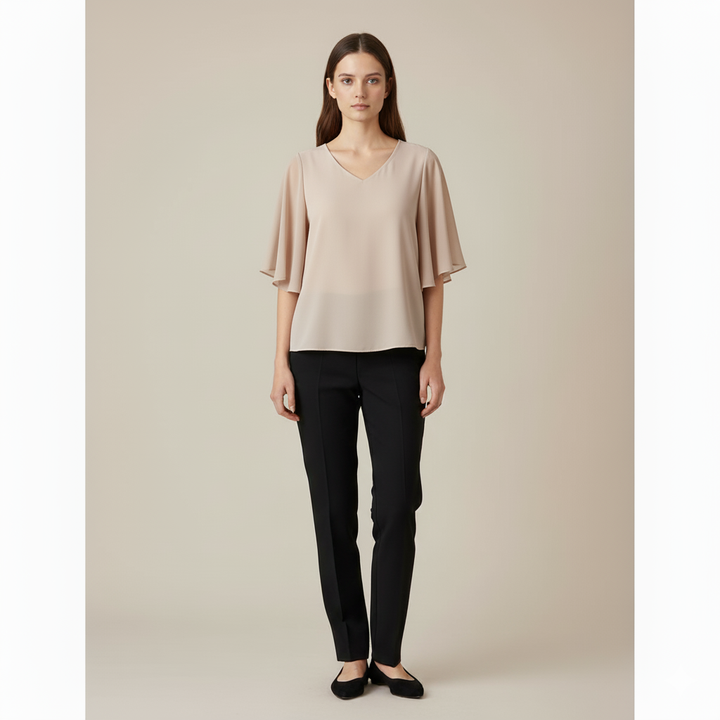 Amelia | Elegant Women’s V-Neck Top