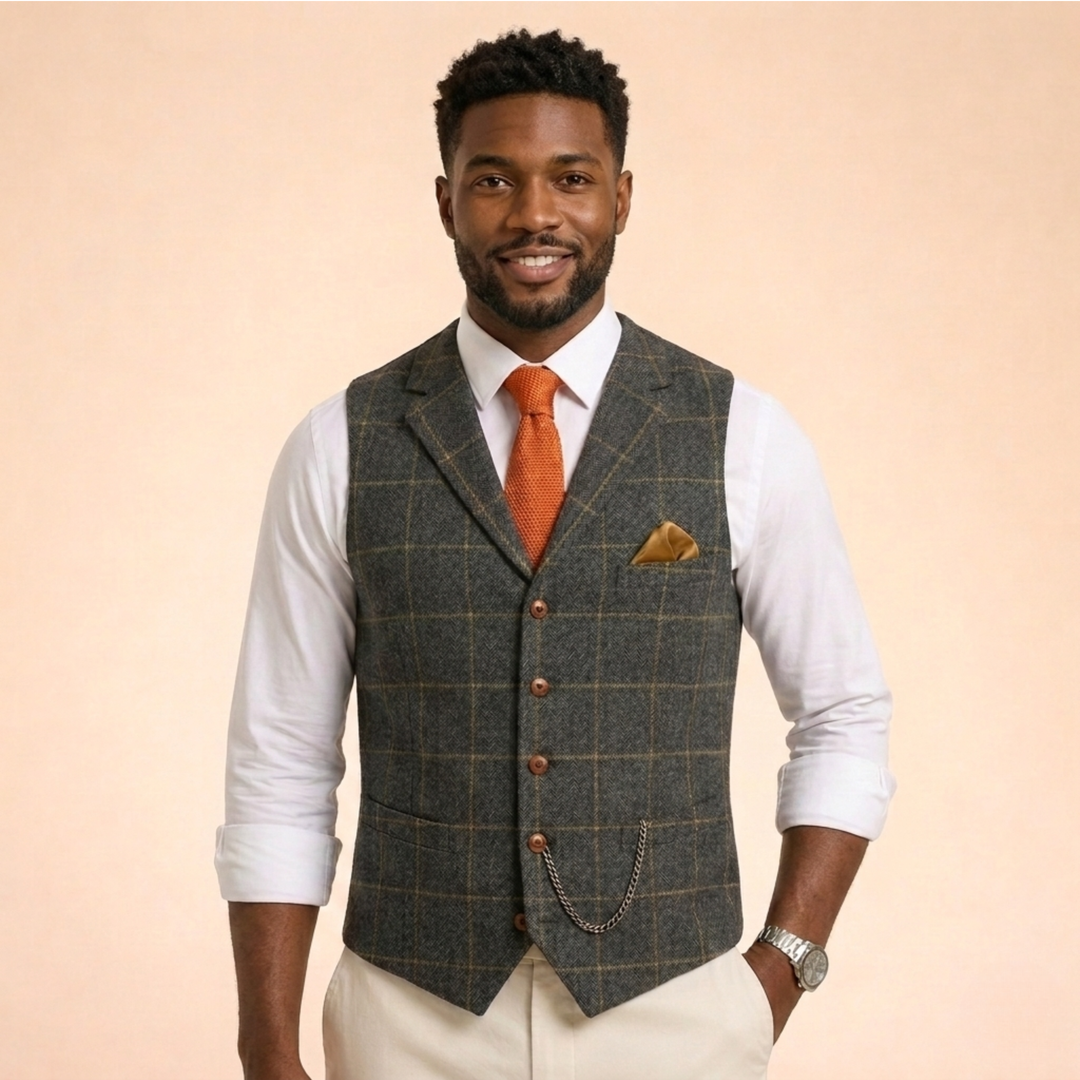 Connor | Tailored & Versatile Vest for Any Occasion