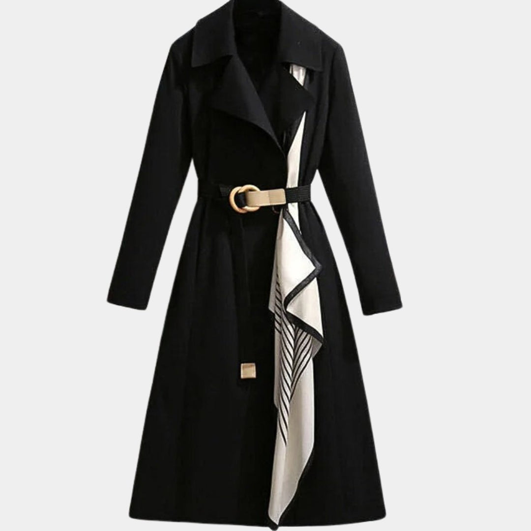 Violet | Eleganter Trenchcoat mit Gürtel für Damen
