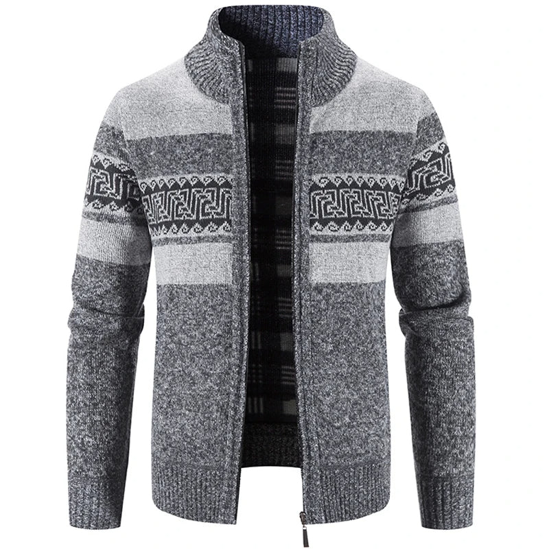 Drunel | Casual Knitted Stand Collar Vest