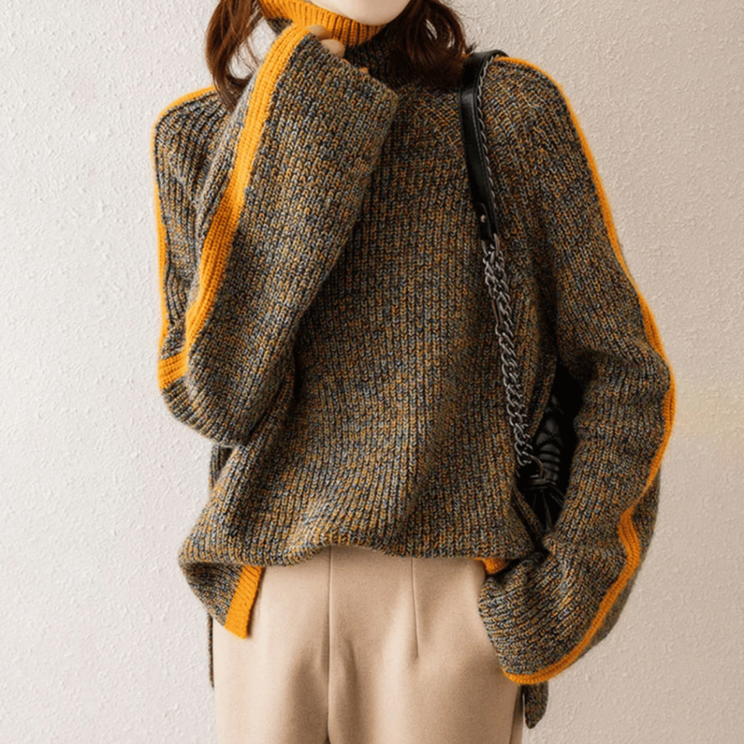 Ravenlyn | Knit Turtleneck Sweater – Luxurious Comfort for Women