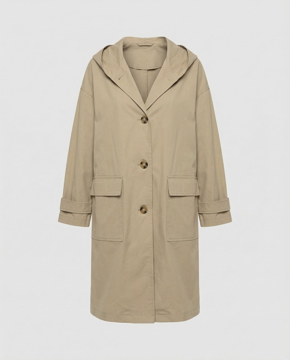 Freya | Women's Timeless Waterproof Hooded Trench Coat