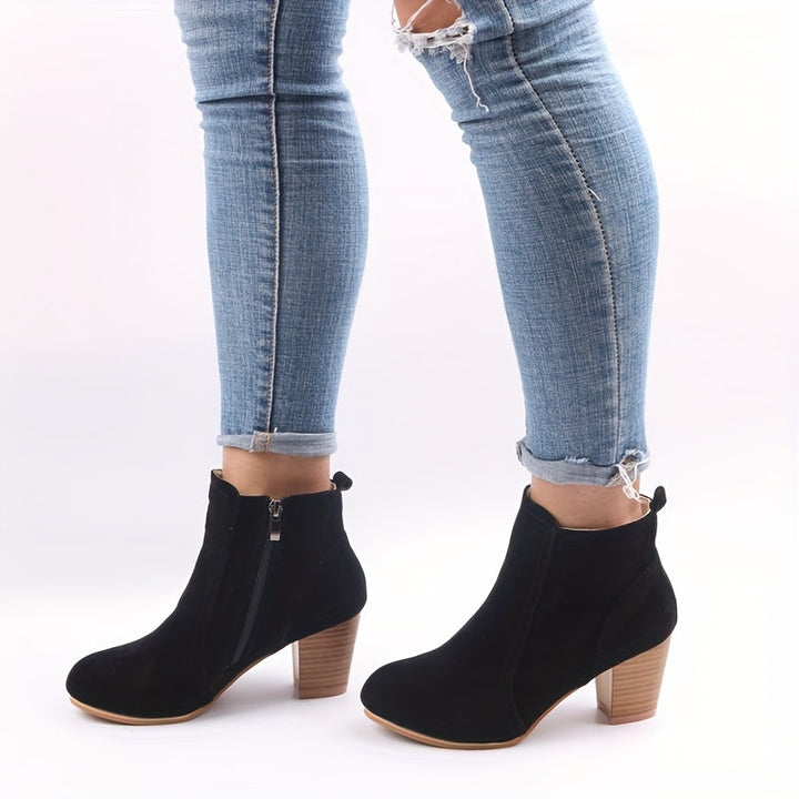 Kezia | Stilvolle Ankle Boots für Damen mit Blockabsatz