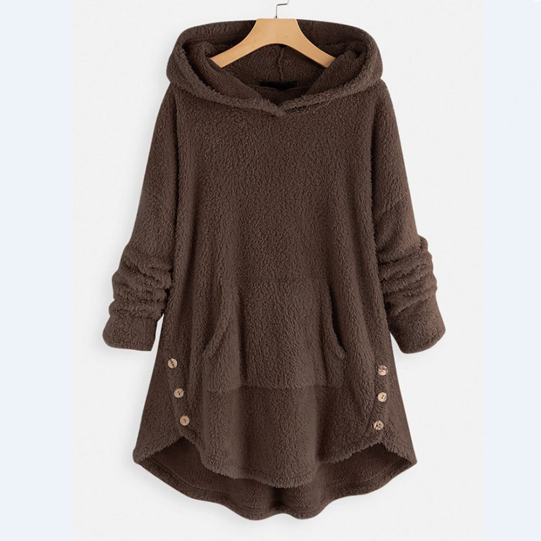 Agnes | Plush Hoodie – Soft Stylish Comfort for Women