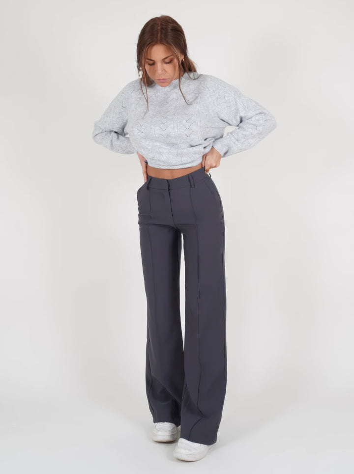 Calista | Relaxed Wide Leg Trousers