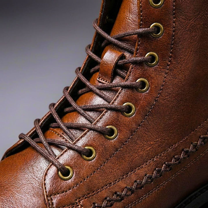 Emerson | Stivali vintage in vera pelle italiana