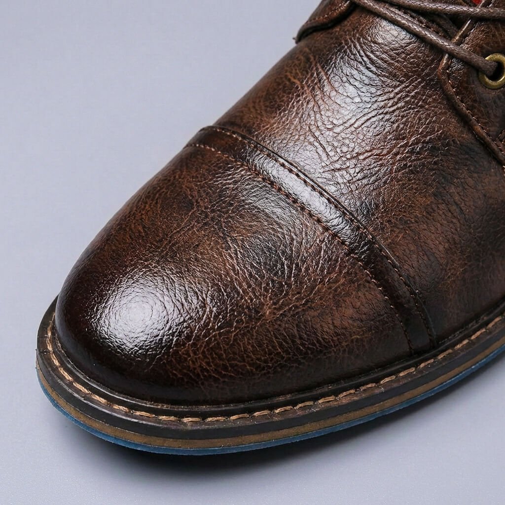 Rowan | Stivali vintage in pelle bicolore