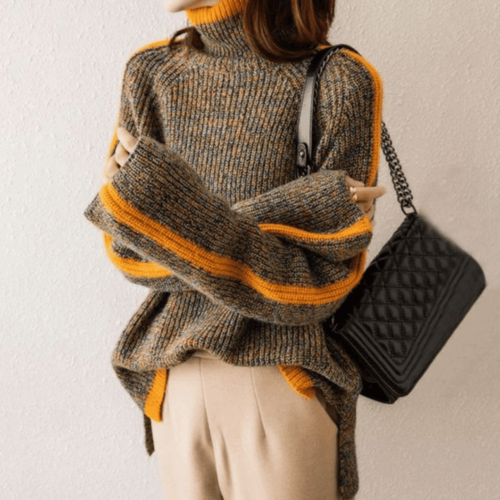 Ravenlyn | Knit Turtleneck Sweater – Luxurious Comfort for Women