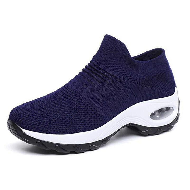 Nora | Sneakers ortopediche senza lacci con plantare in memory foam da donna