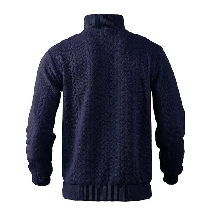 Andras | Knit Sweater – Classic Quarter-Zip Style for Men