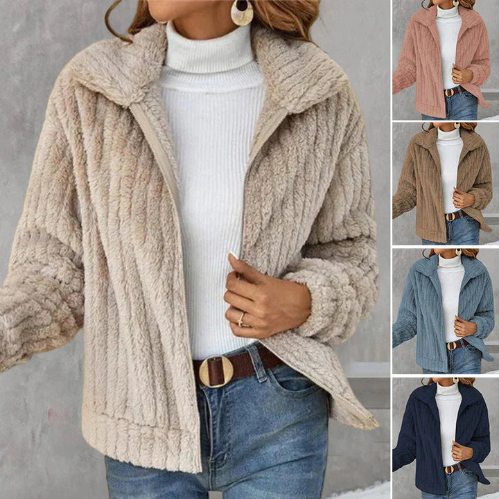 Druvelle | Stilvolle kurze Strickweste